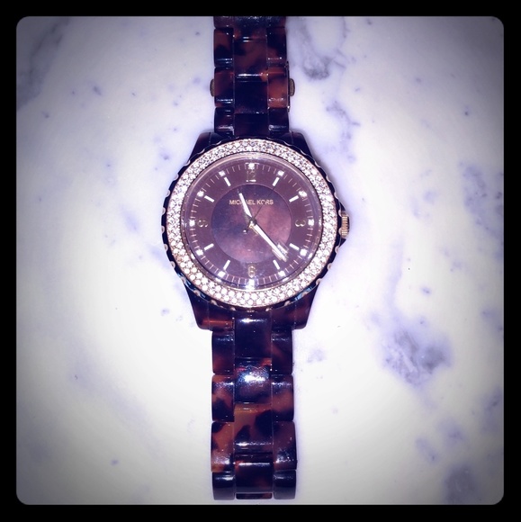 Michael Kors Accessories - MK tortoise watch